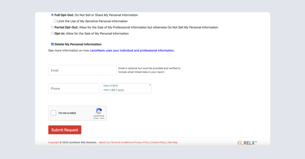 LexisNexis Opt Out & Data Removal Guide [2024] | Incogni