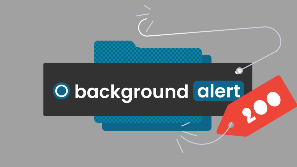 Feature image: Background Alert