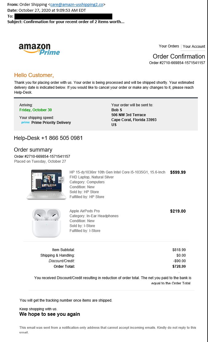 Fake Amazon Order Confirmation & Remove Your Info [2025] Incogni