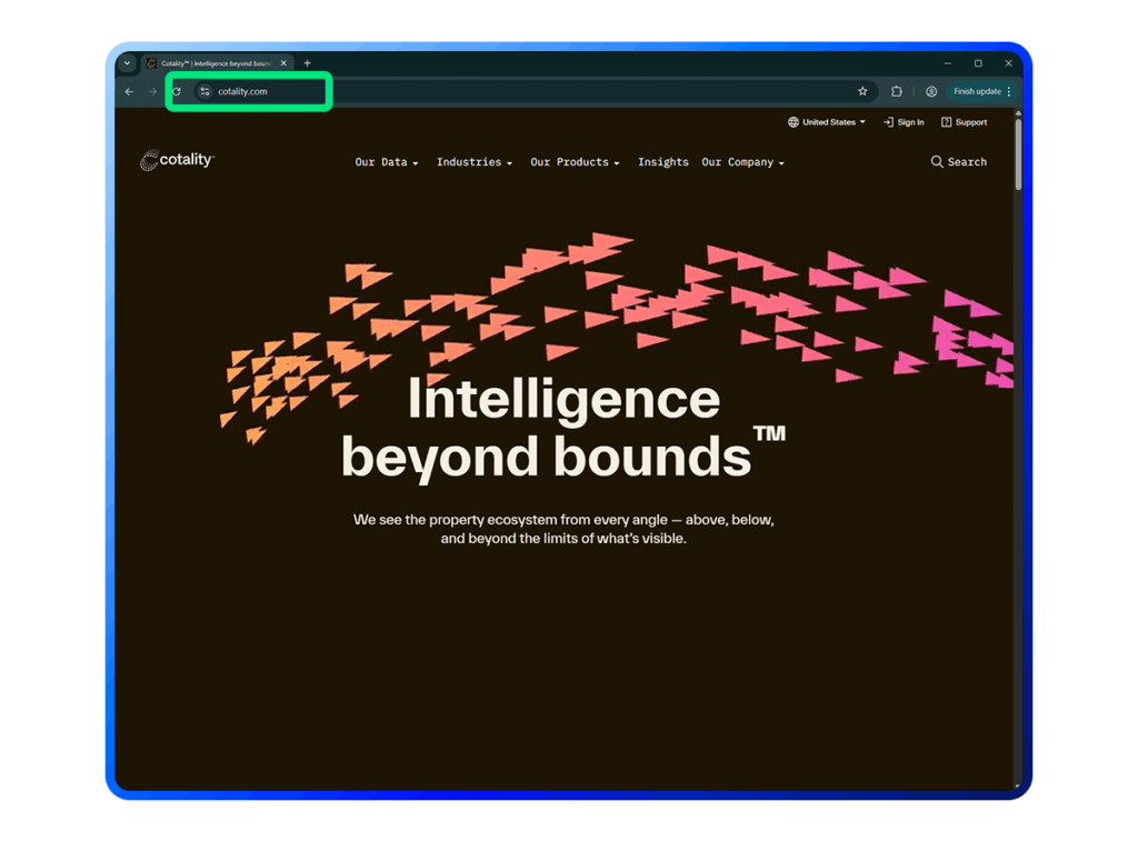 Cotality opt-out step 1