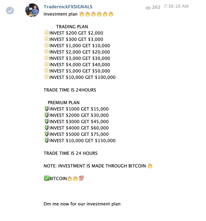 Are those telegram groups that claim to pay out 10x your investment true,  or are they scams? - Quora