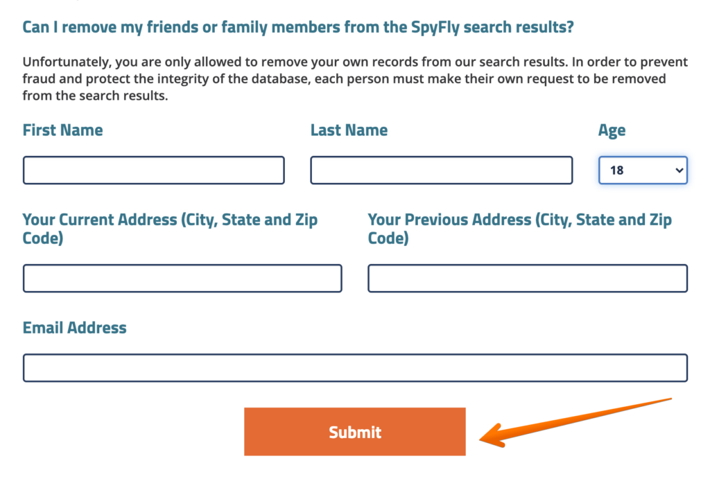 SpyFly Opt Out Data Removal Guide 2025 Incogni