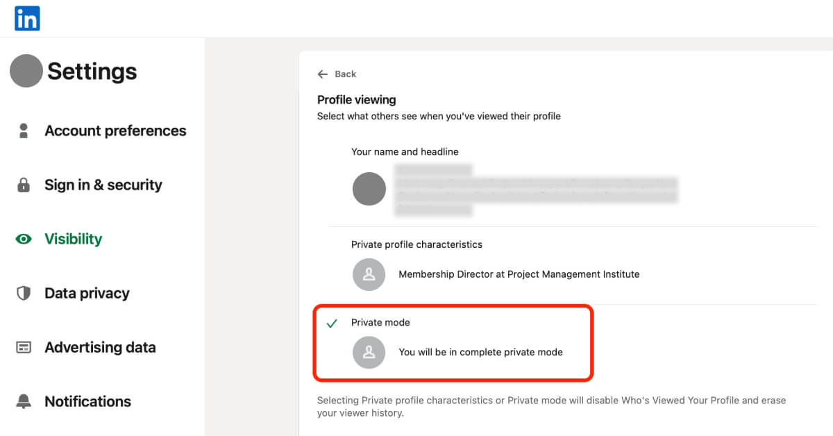 How To Make Linkedin Private A Comprehensive Guide 2024 Incogni 4294