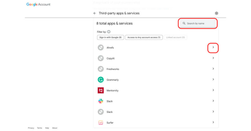 all google apps and services