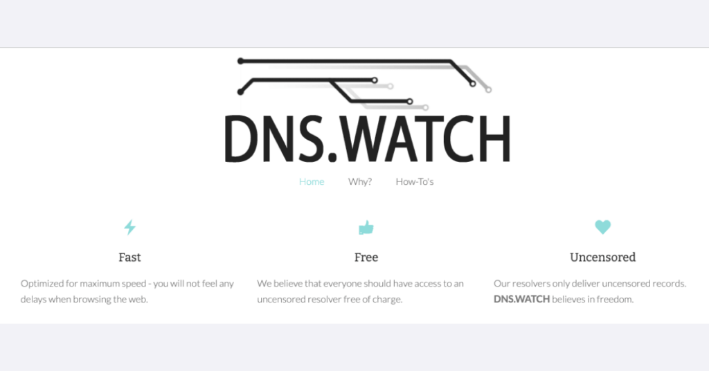 Best DNS for privacy and ad blocking: DNS Watch