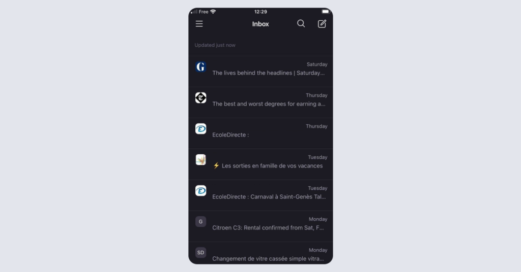 Protonmail Review: Proton Mail on iOS