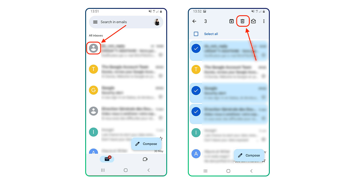 How To Delete Emails At Once On An Android Phone [2024] | Incogni