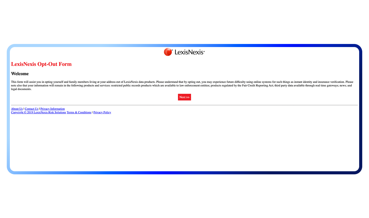 LexisNexis Opt Out image_1