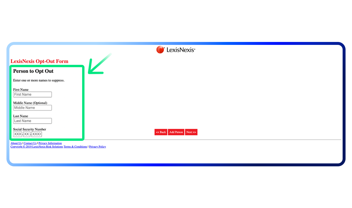 LexisNexis Opt Out image_4