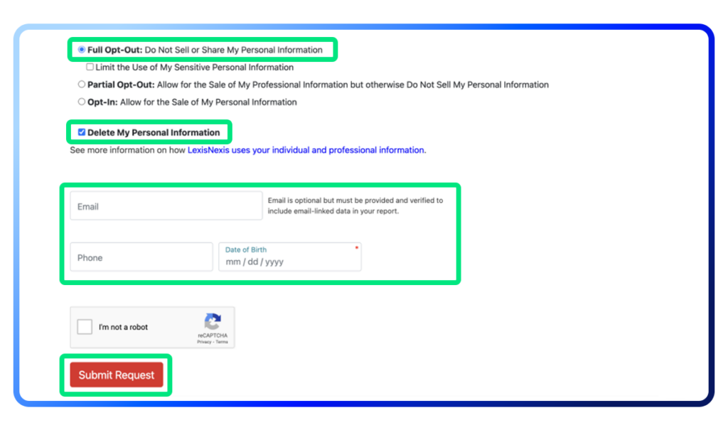 LexisNexis Opt Out image_9