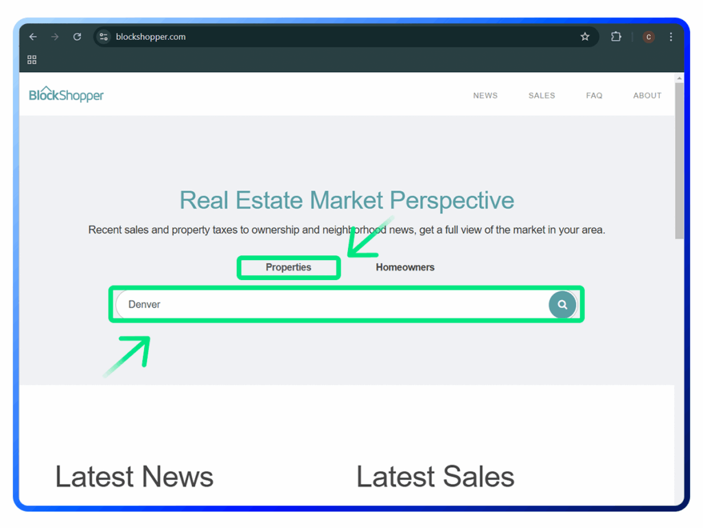 BlockShopper Opt Out step 1