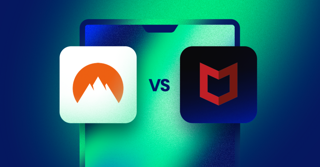 Featured image: NordProtect vs McAfee